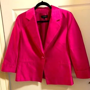 Talbots magenta blazer